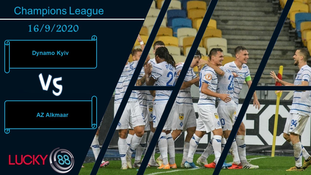 LUCKY88 Dynamo Kyiv vs AZ Alkmaar , Nhận định bóng đá 16/09/2020, Ngang sức ngang tài