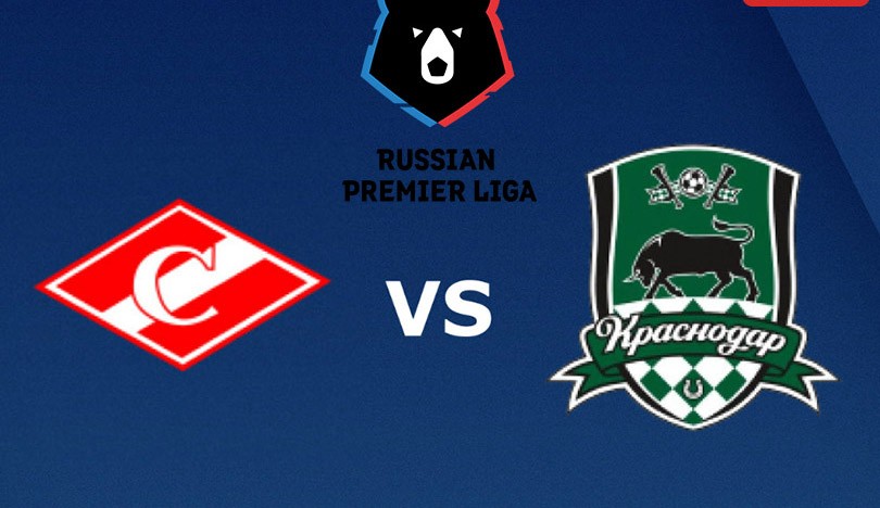 LUCKY88 Spartak Moscow vs FC Krasnodar - Tip bóng đá miễn phí ngày 09/03/2020