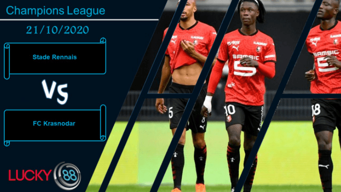 LUCKY88 Stade Rennais vs FC Krasnodar , Nhận định bóng đá 21/10/2020, Khởi đầu thuận lợi