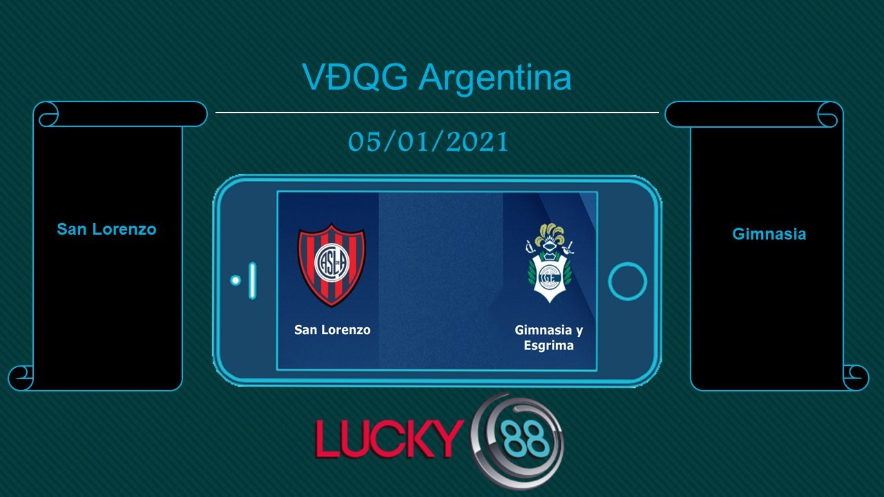 LUCKY88 San Lorenzo vs Gimnasia , Tip bóng đá miễn phí ngày 05/01/2021